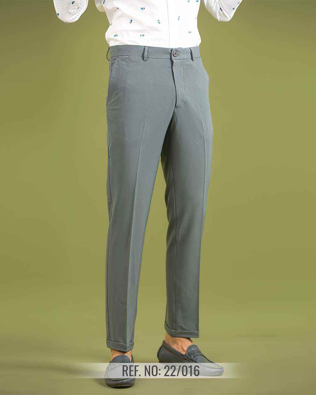 Buy BLACKBERRYS Dobby Cotton Slim Fit Men's Formal Wear Trouser | Shoppers  Stop